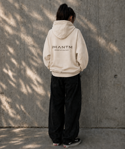 PHANTM heavyweight oversized hoodie - DUNE